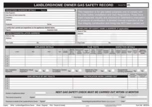 Regin Products -  Regin Regp45 Landlords Safety Record